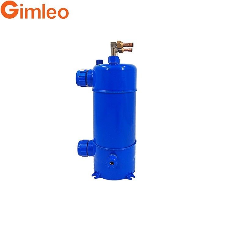 ETA-1.5 R134A 12.7 মিমি রেফ্রিজার্যান্ট ইনলেট / ওয়াটার সংযোগকারী জন্য সামুদ্রিক টিউব বাষ্পীভবন