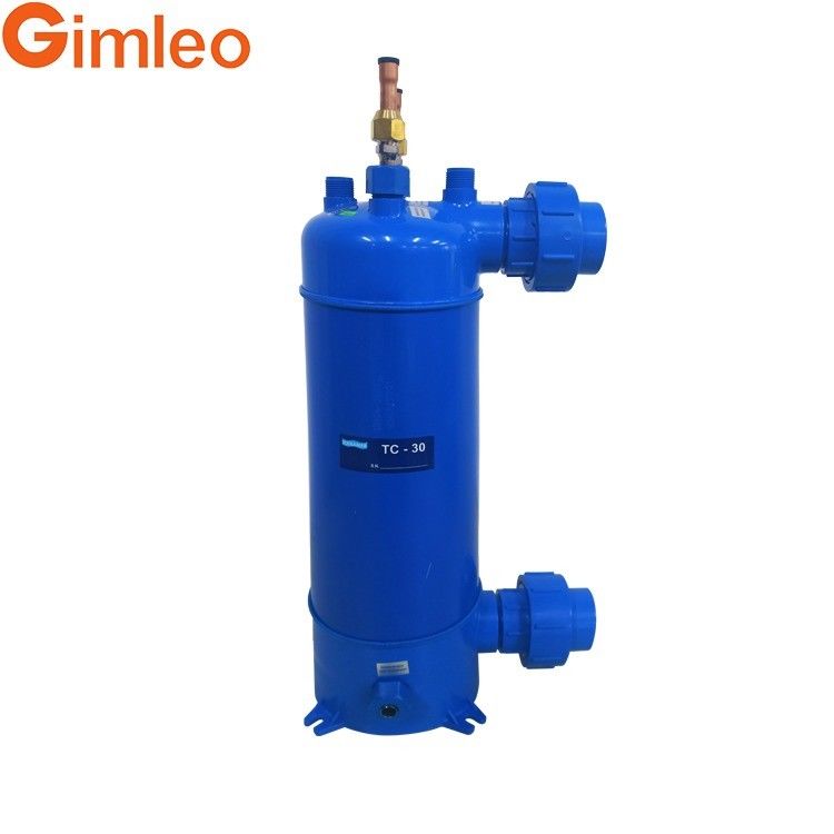 10.5KW পিভিসি শেল সমুদ্রের জল তাপ এক্সচেঞ্জার কনডেন্সার এমএইচটিএ -3 1 বছরের ওয়ারেন্টি