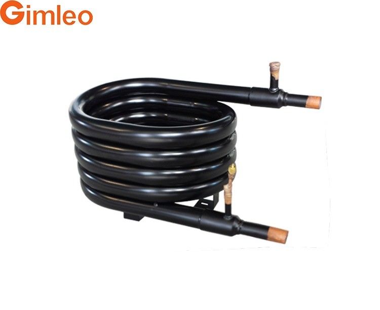 2HP কোএক্সিয়াল টিউব ইন টিউব তাপ এক্সচেঞ্জার GY-0060C 12.7mm রেফ্রিজারেন্ট ইনলেট সঙ্গে