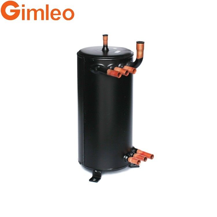 18.5KW শীতল ক্ষমতা টিউব ইন শেল তাপ এক্সচেঞ্জার GAD08-CMF-4 তাপীয় শেল নকশা