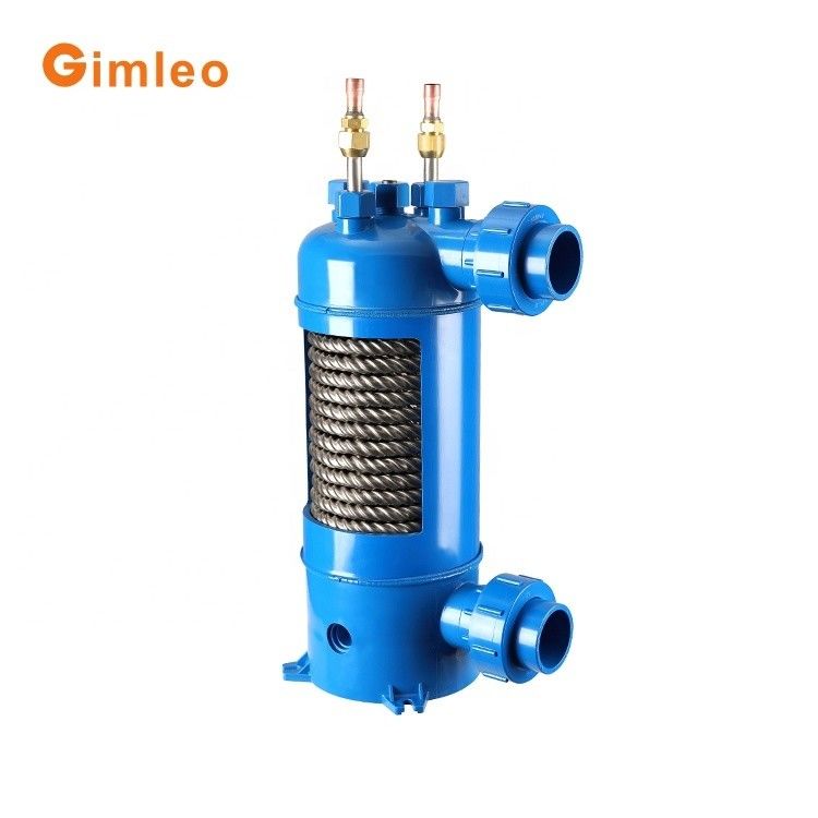 10.5kw সুইমিং পুল পাম্প কনডেন্সার MHTA-3 সঙ্গে 9.52mm রেফ্রিজারেন্ট আউটলেট -50-150C
