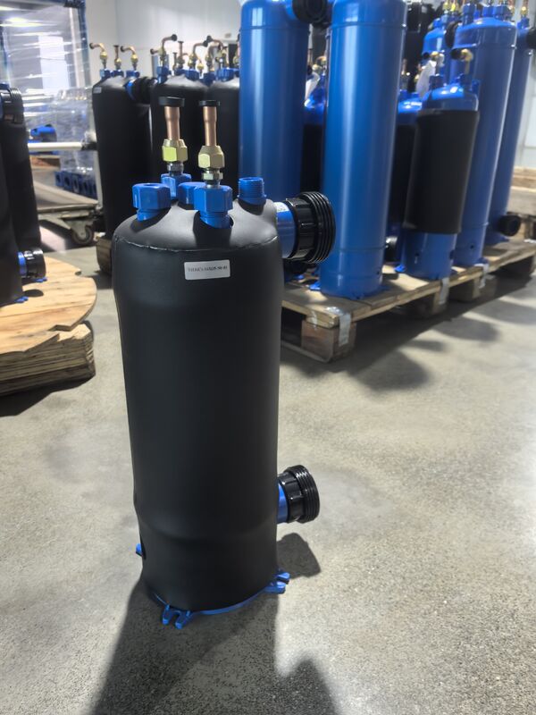 টাইটানিয়াম টিউব প্লেট চিলার হিট এক্সচেঞ্জার ETA7.5 PVC উপাদান শিল্প শীতলকরণ সিস্টেমের জন্য উচ্চ জারা প্রতিরোধ ক্ষমতা