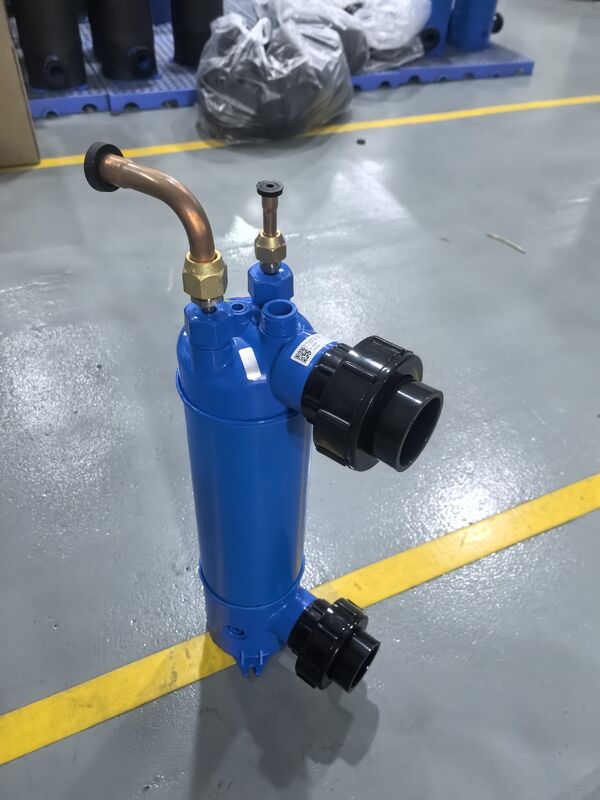 জল লুপ চাপ 5 বার পর্যন্ত সমুদ্র জল তাপ এক্সচেঞ্জার MHTA-3 উল্লম্ব বা অনুভূমিক ইনস্টলেশন এবং জল তাপমাত্রা পরিসীমা 0 থেকে 45 ডিগ্রি সেলসিয়াস