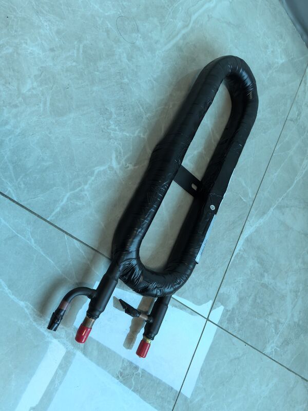 স্টেইনলেস স্টীল এইচভিএসি সমাক্ষ তাপ এক্সচেঞ্জার প্রস্তাব 3 4 ইঞ্চি জল সংযোগ বিভিন্ন এইচভিএসি ইনস্টলেশনের সাথে সামঞ্জস্যপূর্ণ