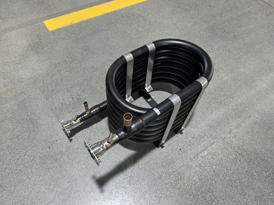 R22 R134a R407c R410a রেফ্রিজারেন্ট টাইপ গরম পানির তাপ এক্সচেঞ্জার প্লেট বেধ 25 থেকে 3 মিমি বৈশিষ্ট্যযুক্ত টেকসই নির্মাণ