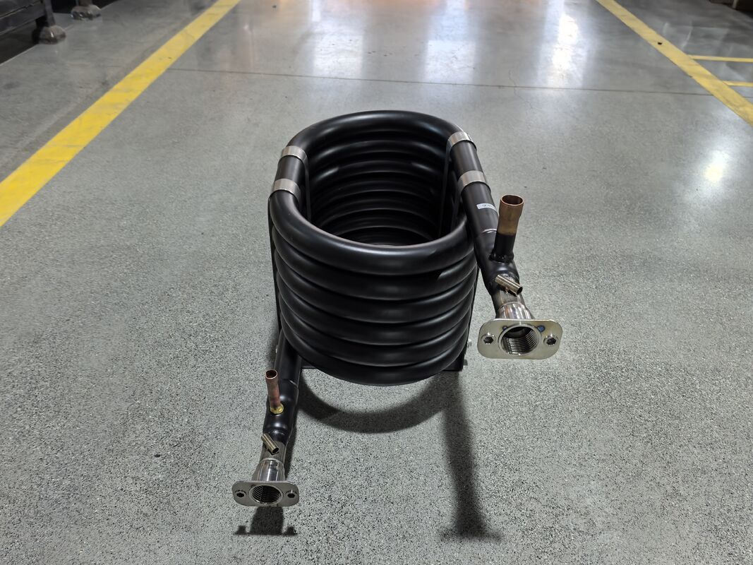 গরম করার ক্ষমতা ৬ থেকে ৩০০ কিলোওয়াট কোএক্সিয়াল তাপ এক্সচেঞ্জার তাপমাত্রা বিন্যাসে কাজ করে -৫০ থেকে ১৫০ ডিগ্রি সেলসিয়াস তাপ স্থানান্তর সিস্টেম