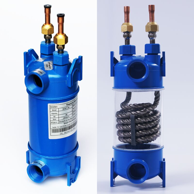 পিপি আউট শেল টাইটানিয়াম হিট এক্সচেঞ্জার আদর্শ গরম ঠান্ডা অপারেটিং তাপমাত্রা পরিসীমা মাইনাস ২০০ ডিগ্রি সেলসিয়াস থেকে ৪০০ ডিগ্রি সেলসিয়াস