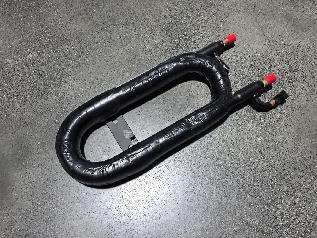 Coaxial Heat Exchanger with 20℃ to 65℃ Working Temperature 520mm Height and 3m³/h Water Flow for Efficient Thermal Management