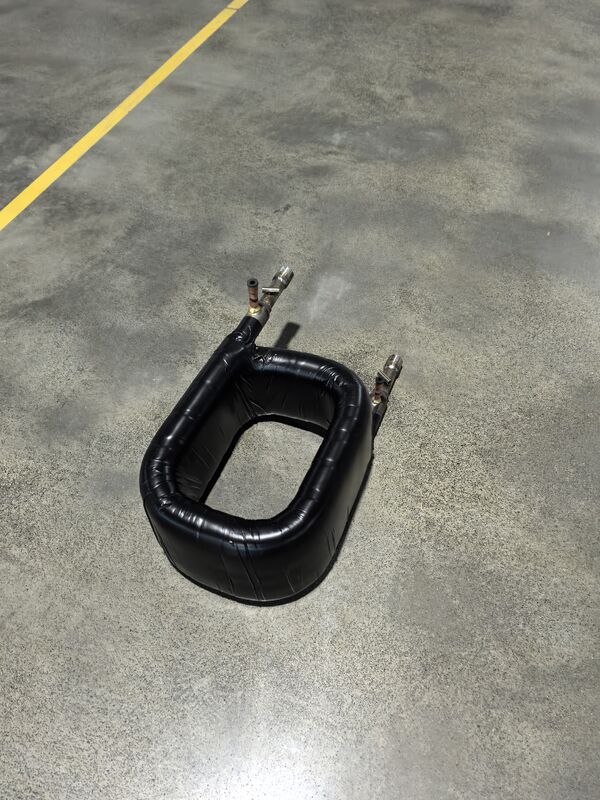 1.0Mpa Water Side Pressure Coaxial Heat Exchanger with Customizable Refrigerant Outlet for Commercial Systems