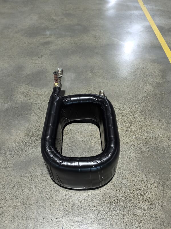 রেফ্রিজারেন্ট R32 এর জন্য 38মিমি এবং 63মিমি পাইপ ব্যাসের কোএক্সিয়াল হিট এক্সচেঞ্জার কার্যকর তাপ স্থানান্তর নিশ্চিত করে