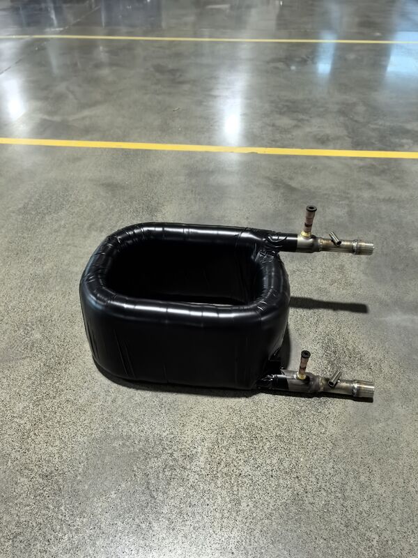 ১.০ মেগাপ্যাসকেল জল পার্শ্ব চাপ এবং রেফ্রিজারেন্ট R407C সামঞ্জস্য সহ স্টেইনলেস স্টিল কোএক্সিয়াল হিট এক্সচেঞ্জার