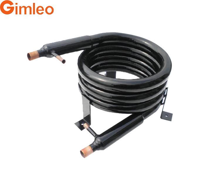 GY0135C উচ্চ দক্ষতা কম্প্যাক্ট টিউব-ইন-টিউব তাপ এক্সচেঞ্জার HVAC & রেফ্রিজারেশন শিল্প অ্যাপ্লিকেশন জন্য তাপ পাম্প
